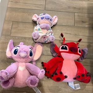 Disney Lilo & Stitch Plush Toy Bundle
